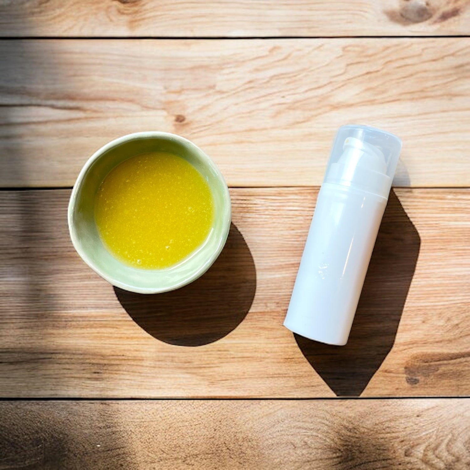 Vegan honing oogserum - Marion Maakt